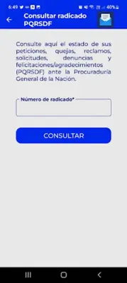 Procuraduria android App screenshot 1