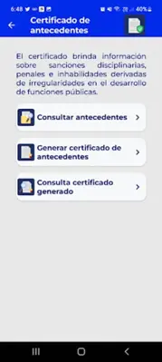 Procuraduria android App screenshot 4