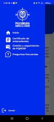 Procuraduria android App screenshot 6